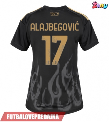 Lacne Ženy Futbalové dres Juventus Kerim Alajbegovic #17 2026-27 Krátky Rukáv - Tretina